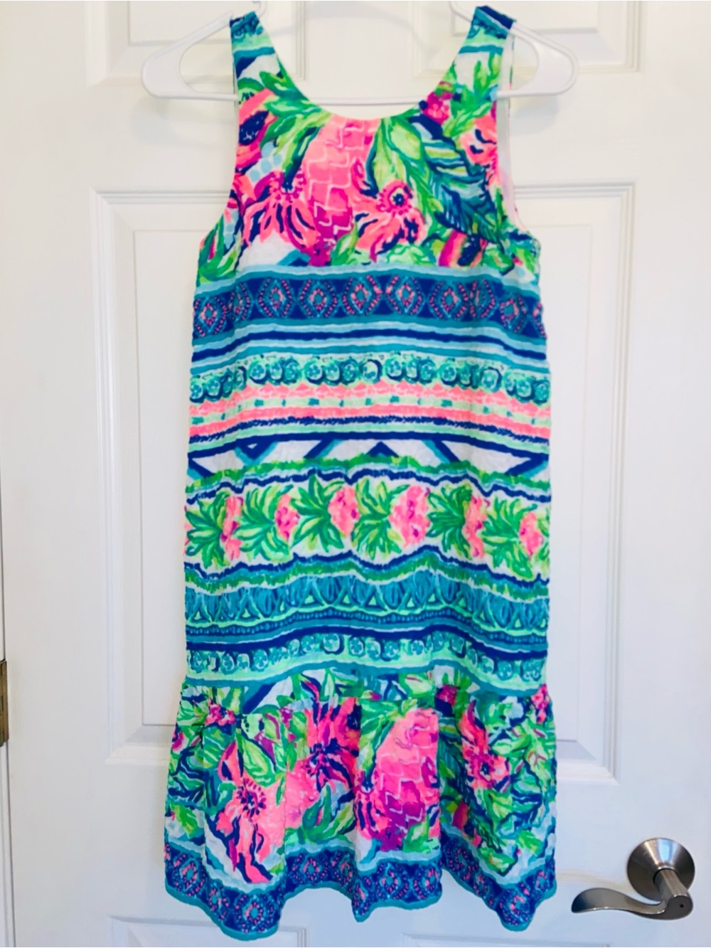 Lilly Pulitzer Holy Grail Gabriella Tassel dress in Daiquiri Shack